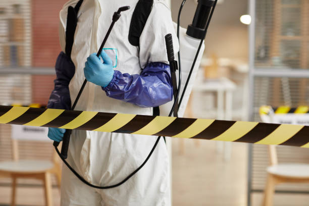 Professional Blood Cleanup technician working in McLean, TX